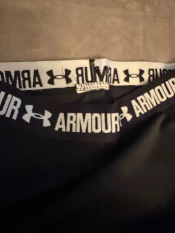 Black Under Armour Spandex Shorts - Image 4