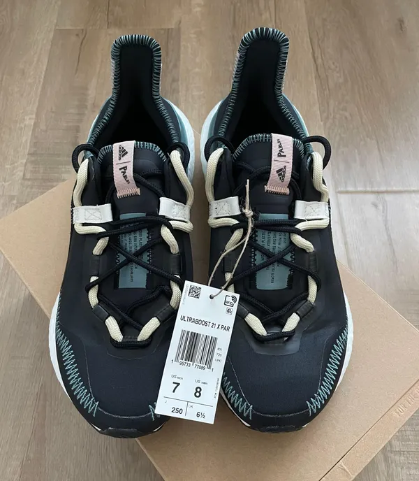 Ultraboost 21 x Parley Shoes GX1244 Unisex M 7 / W 8 NWT - Image 2