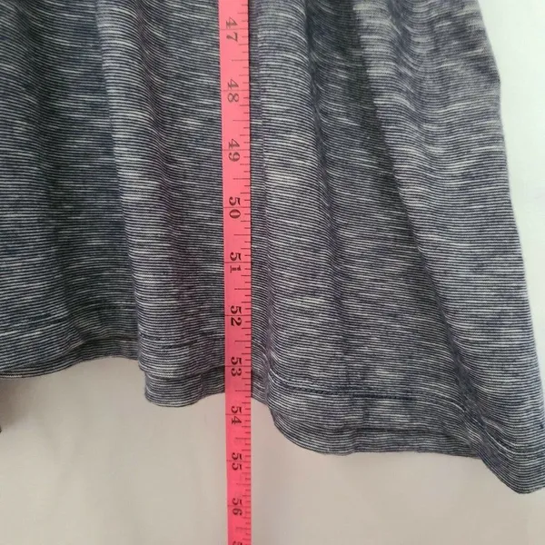 NWT Max Studio Blue Striped‎ Maxi Dress XS Sleeveless Marled Knit Coastal Resort - Image 6