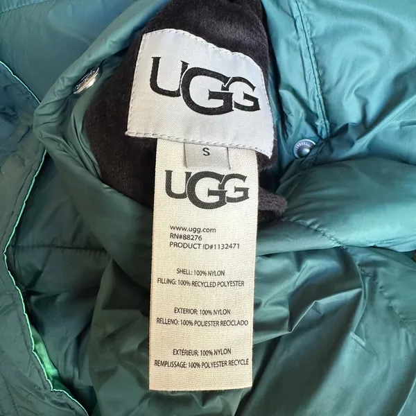 UGG Blue Sydnee Reversible Puffer Vest - Image 8