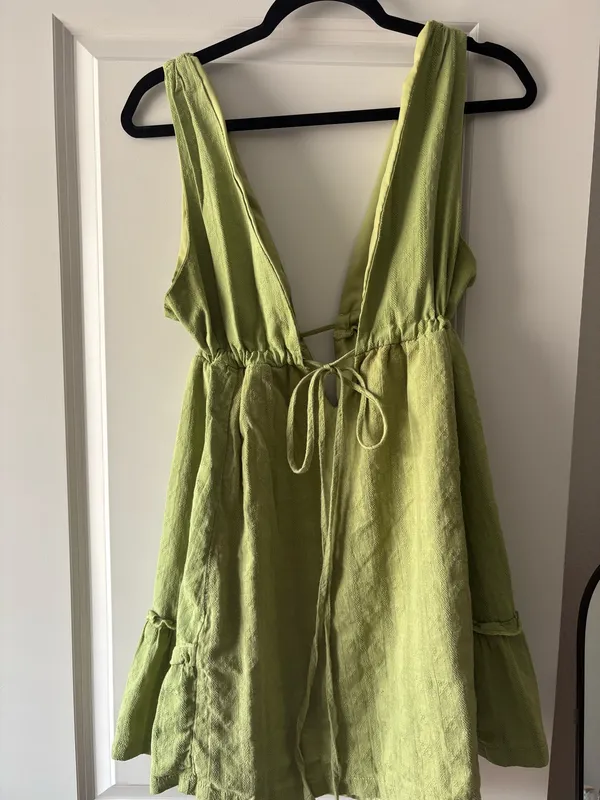 Green dress Size L - Image 3