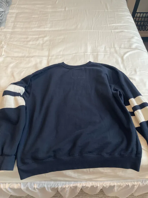 Oversized sweatshirt Blue Size XL - Image 7