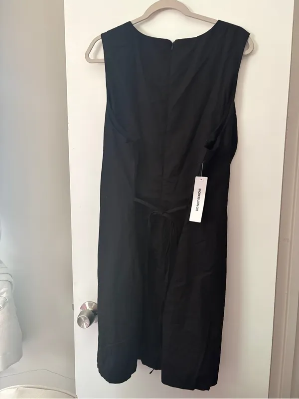 Princess Polly Black Sleeveless Mini Shift Dress - Image 3