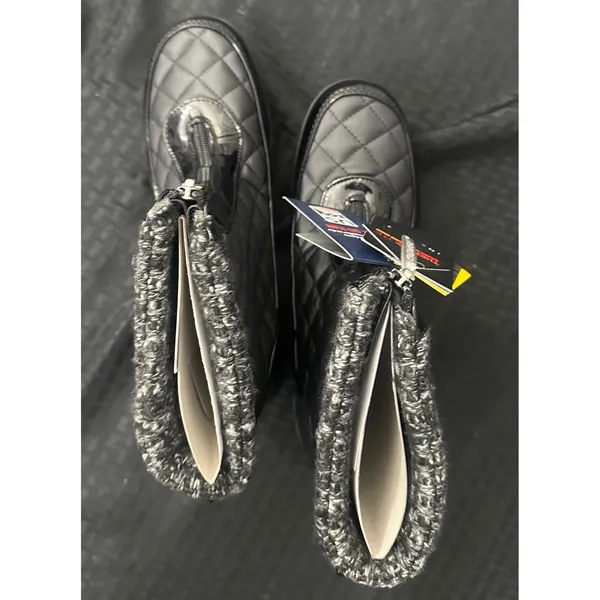 Khombu Megan Women's 9.5M Black Waterproof Winter Boots Thermolite Quilted NWT - Image 4