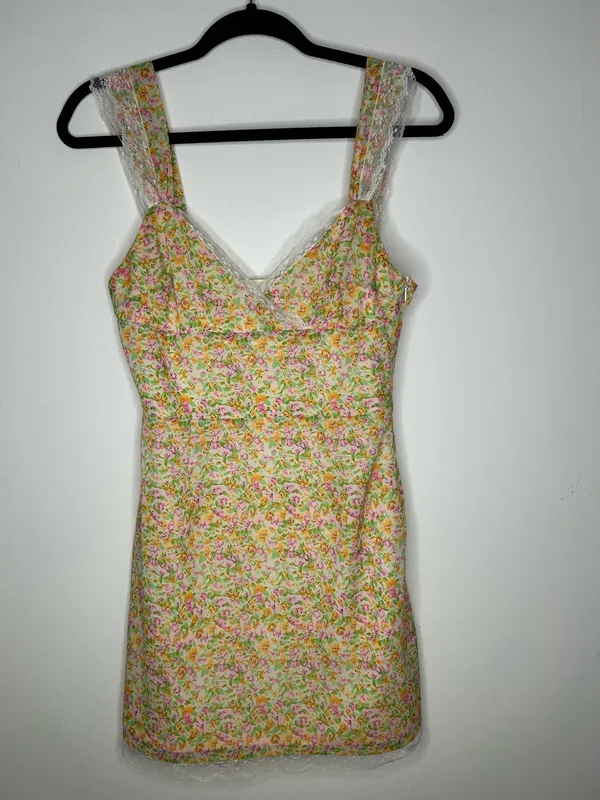 Revolve MORE TO COME Irene Lace Mini Dress - Image 4