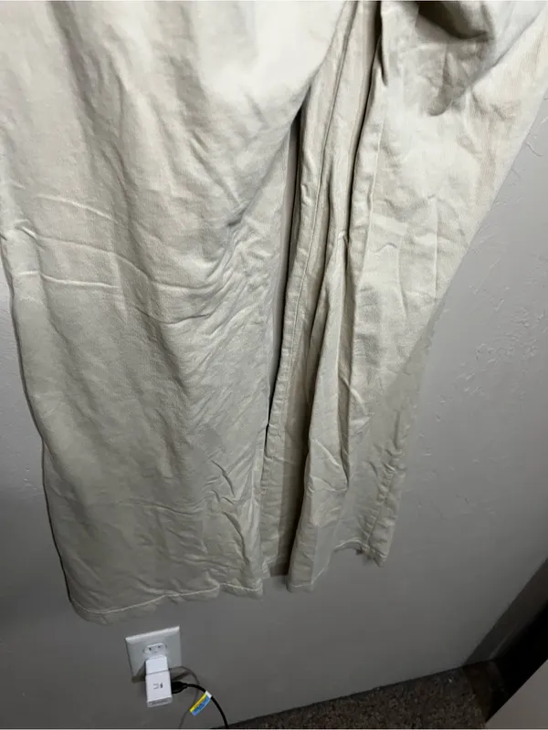 Talentless French Terry Bone Cream Wide Leg Lounge Sweatpants - Image 9