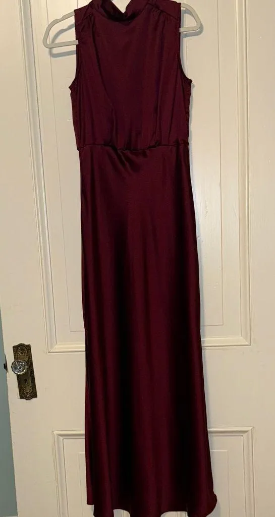 Lulus Elegant Sleeveless Burgundy Dress - Image 13