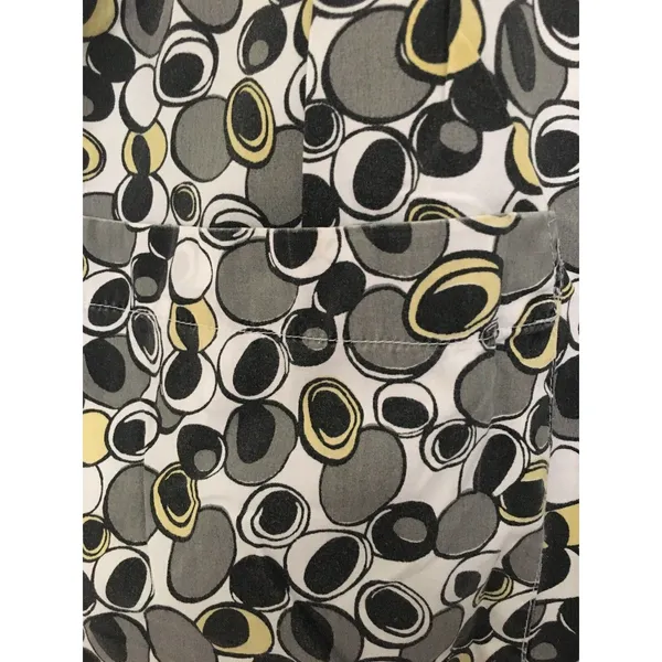Healing Hands Printed Scrub Uniform Top Nurse Medical Women's Size M - Image 2