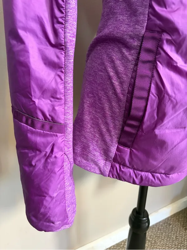 Lululemon Down For A Run Women's Goose Down Puffer Hoodie Jacket Size 6 - Image 11