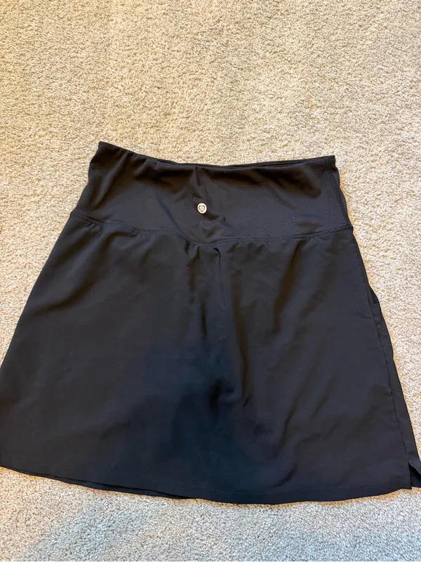 Women's Black Active Skort - Image 2