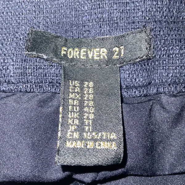 Nautical Button Font Sailor Shorts Size 28 Lined - Image 7