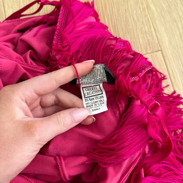 Pink Flapper Dress - Image 8