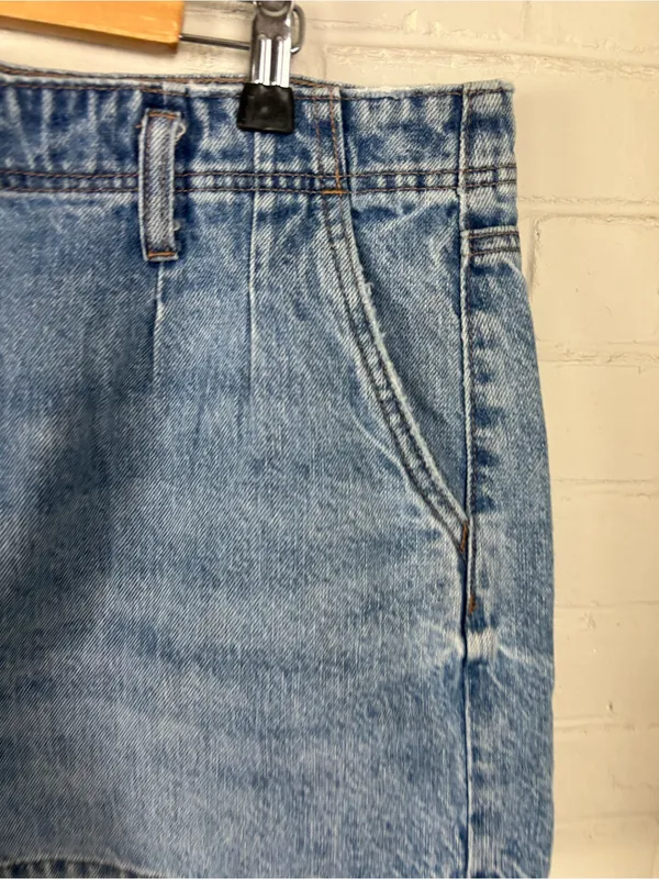 American Eagle Cotton Denim Mom Shorts Plus Size 16 - Image 7