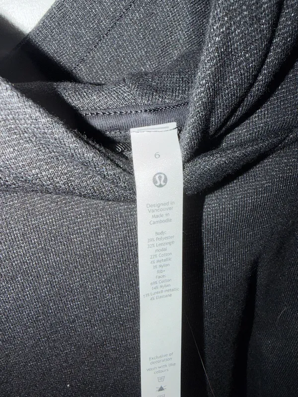 Lululemon Hoodie Cropped - Image 3