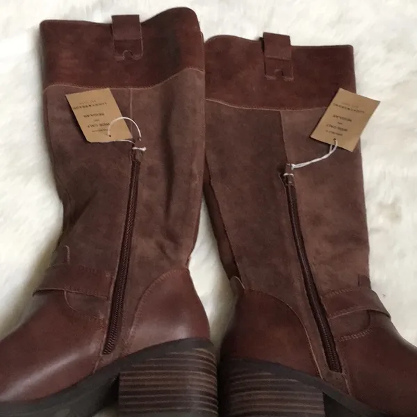 Lucky Brand Kailan Leather Boots - Image 4