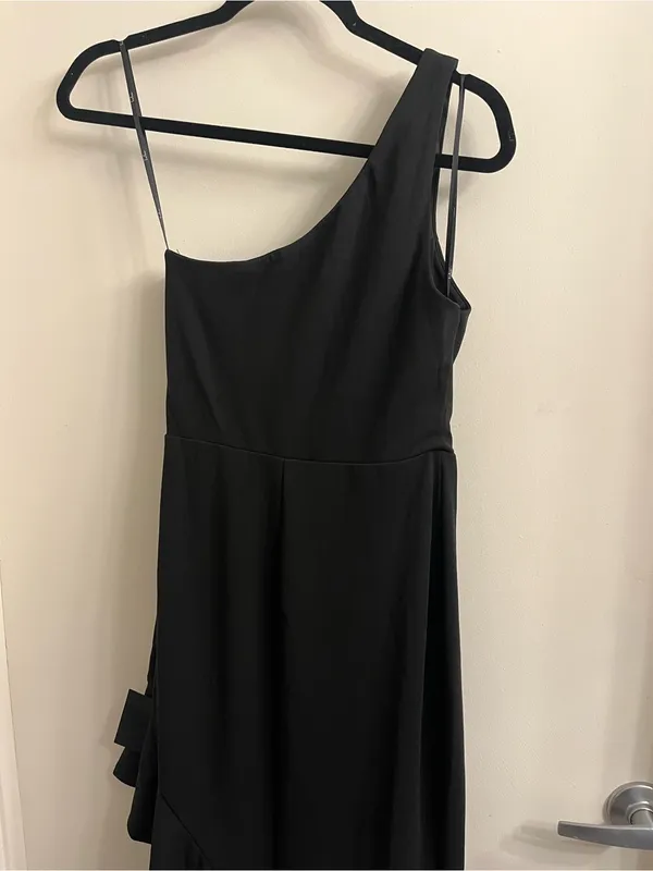 Lulus Dramatic Persona One Shoulder Dress Small - Image 8