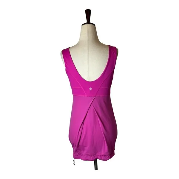 Lululemon Tame‎ Me Tank Womens 6 Pink Paris Perfection Lightweight Athletic Top - Image 5