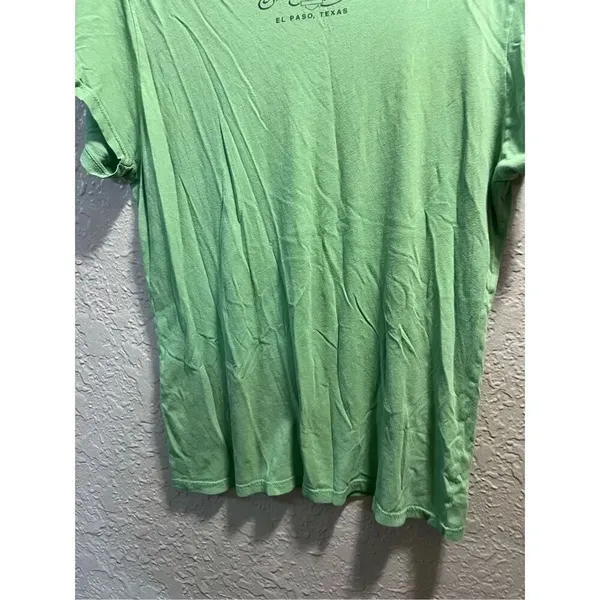 Harley Davidson You Should Be So Lucky Green V-Neck T-Shirt Woman’s Size Large - Image 10