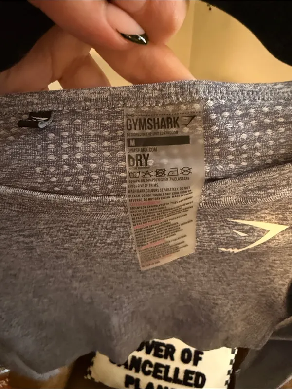 Women's Gymshark Cropped Long Sleeve Workout Top - Image 3