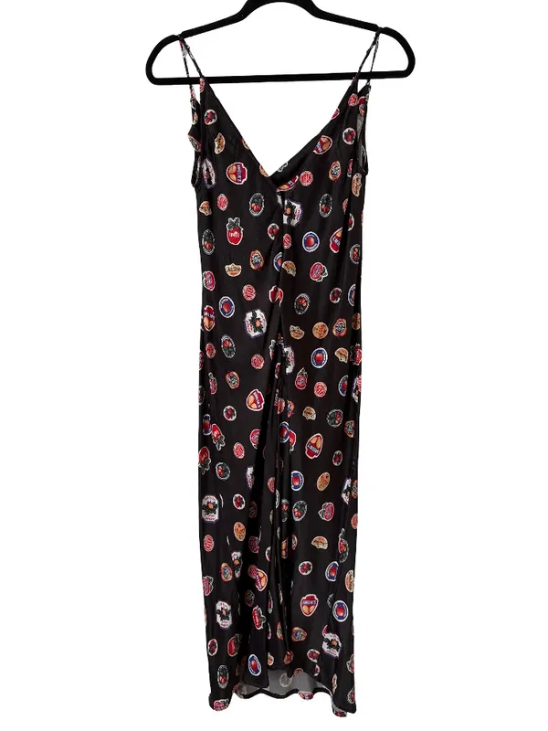 NWT Anthropologie Maeve Slip Cowl Neck Midi Dress Size Medium - Image 4