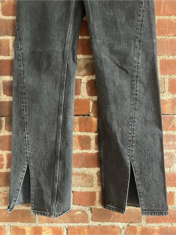 Abercrombie Ultra High Rise 90s Straight Jean Vintage Comfort Stretch Sz 2L - Image 6