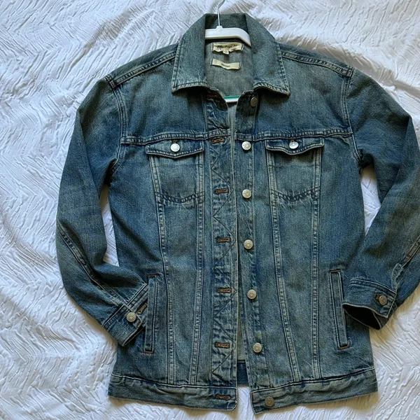 Madewell Classic Blue Jean Jacket - Image 5