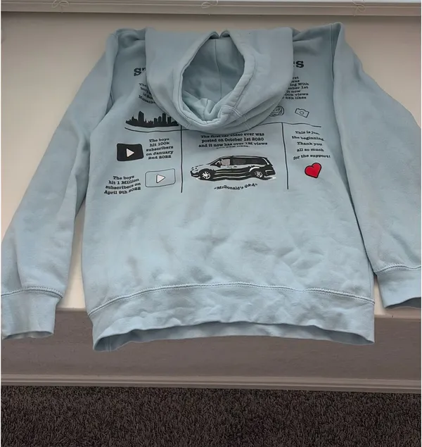 sturniolo triplets 3 mill merch Blue - Image 2