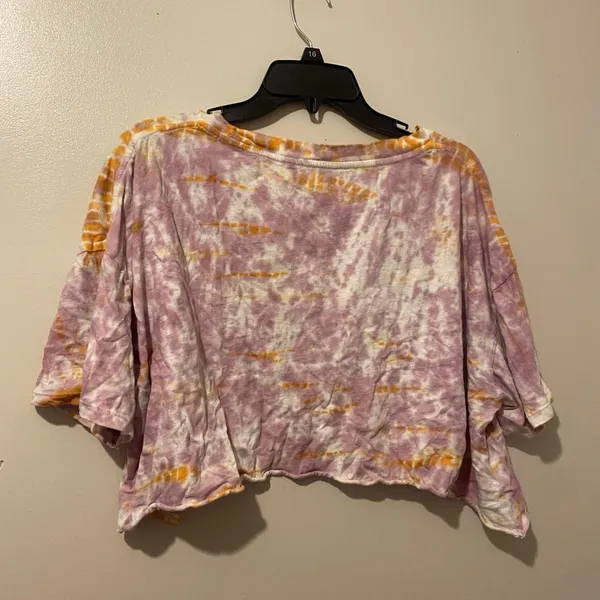 Aeropostale cropped tie dye shirt - Image 3