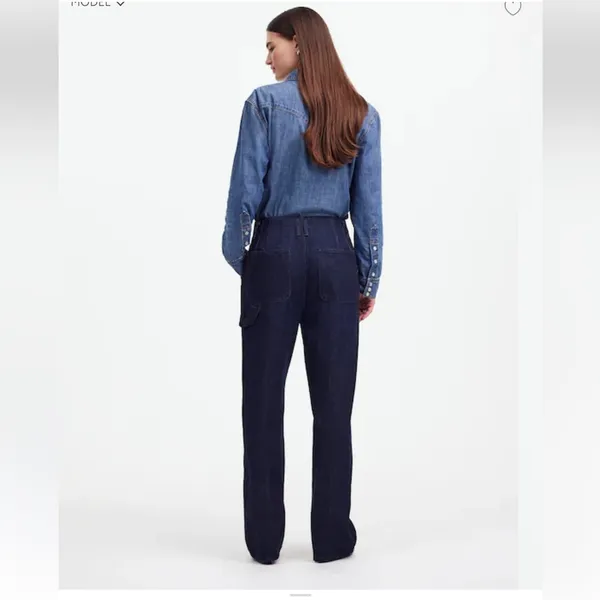 Alexa‎ Chung for Madewell Workwear Jeans 25 NWT - Image 2