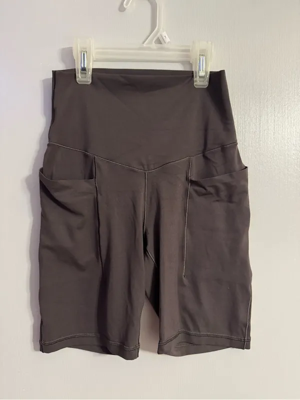 Offline by Aerie High Rise Bike Shorts with Side Pockets Size Small - Image 6