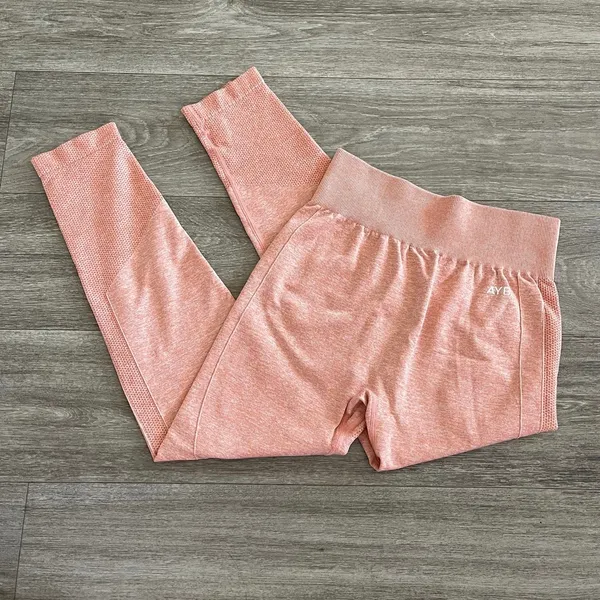 AYBL peach marl motion seamless leggings - medium - Image 4
