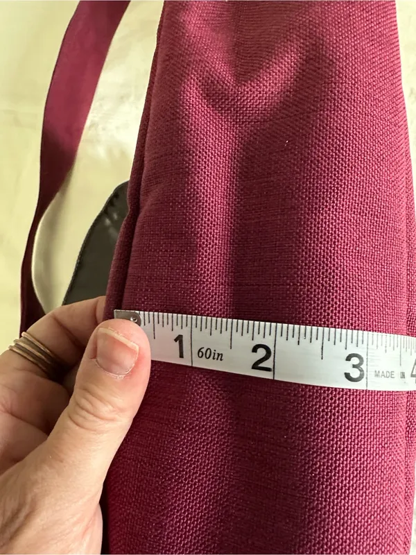 Ogio Everyday Tablet Crossbody Messenger Bag in Burgundy Red - Image 12