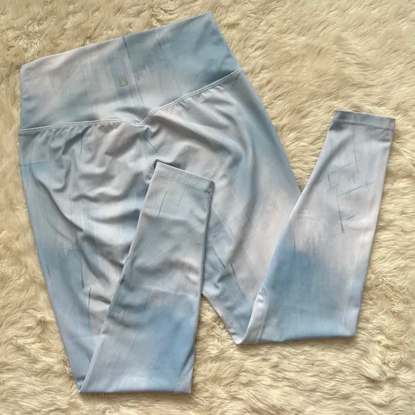 Leggings Motion Tight Athletic Frost Bite Blue White M - Image 3