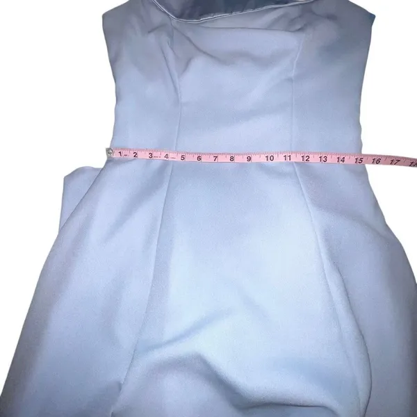 ALFRED ANGELO LIGHT BLUE‎ FORMAL MAXI DRESS STYLE 6301 SLEEVELESS SIZE 11/12 New - Image 6