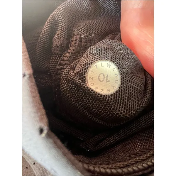 Lululemon Final Lap Jacket Black Perforated Mesh Lightweight Athletic Coat - Image 9