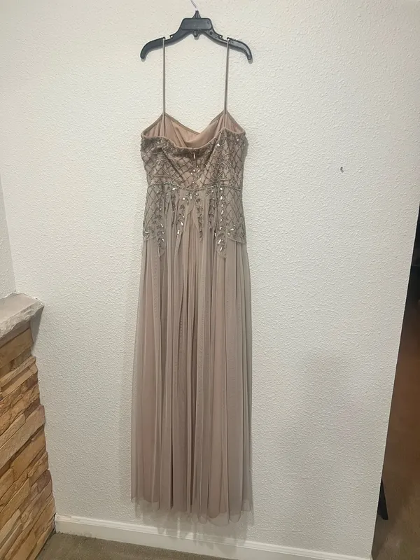 Adrianna Papell Formal Gown Beaded - Image 2