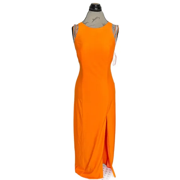JJ's House Formal Dress Sz 8 Long Open Back Prom Wedding Pageant Gown Sparkling - Image 4