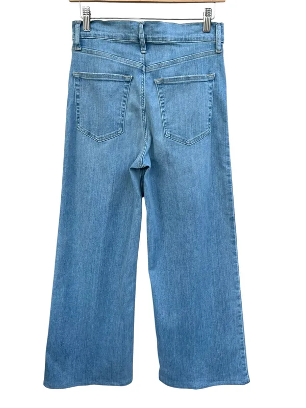 Frame Denim High Rise Palazzo Stretch Jeans Women’s Size 27 - Image 9