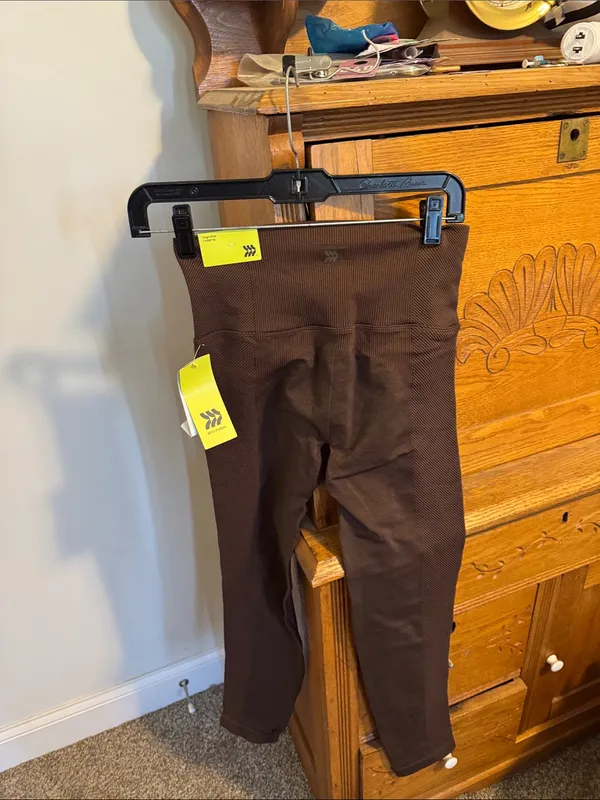 all in motion Brown High-Waist Full-Length Leggings - Image 3