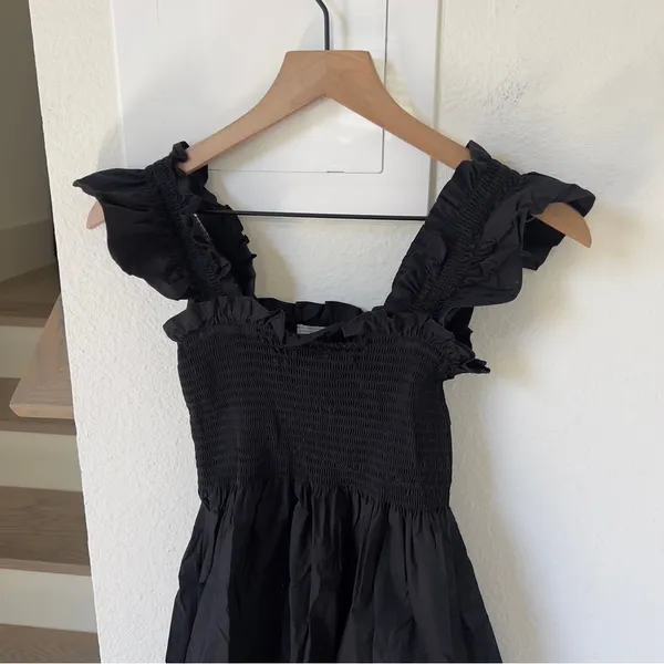 Hill House The Ellie Nap Dress in Black - Image 6