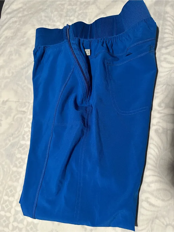 Cherokee scrub Royal Blue Jogger women pants size XS/P - Image 4