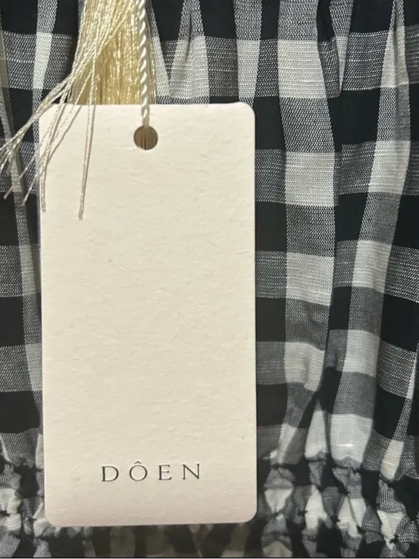 NWT DÔEN Leslie Dress — Marilyn Gingham — Size Large Cottagecore Feminine - Image 6