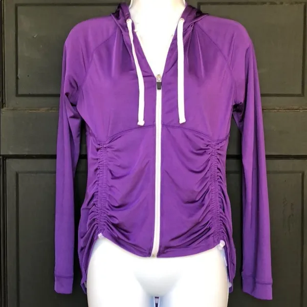 Vintage‎ Energie Purple Jacket Purple Size M - Image 2