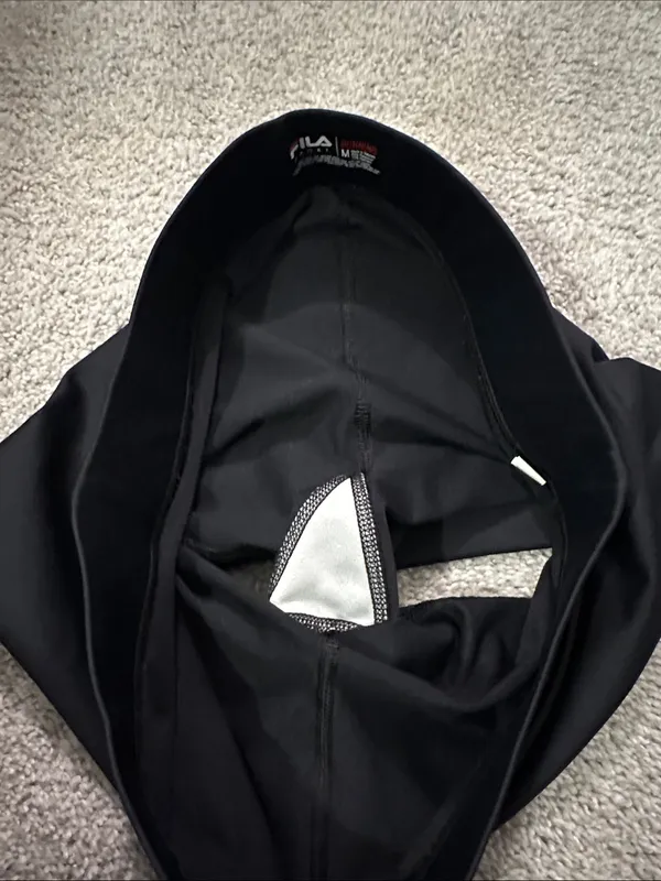 FILA performance running black shorts size medium - Image 3