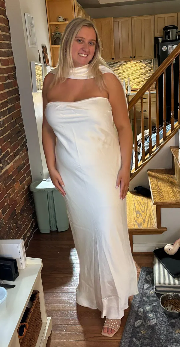 Abercrombie Strapless Scarf Maxi Dress - Image 2