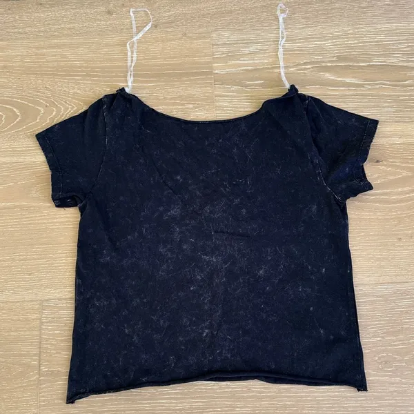 Aeropostale Formula 1 Off Shoulder Tee The Race Size S Black Red Gray - Image 3