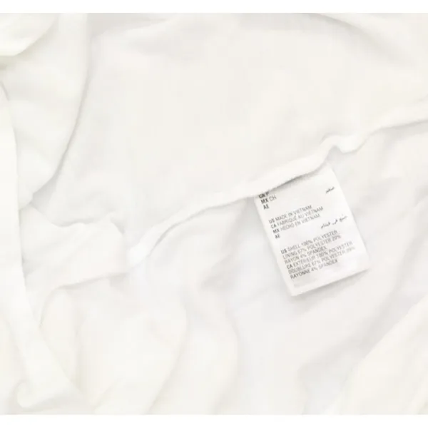 NEW JM Collection Womens ie Sleeve Shirt Top White S - Image 6