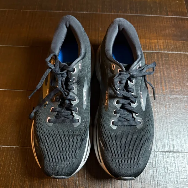 Brooks Ghost 15 Running Shoes Womens 10.5 Black Pink DNA Loft V2 Sneakers - Image 10