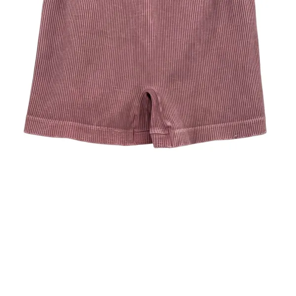 Free People Movement Prajna Shorts‎ Vintage Assam Red Size Medium / Large - Image 4
