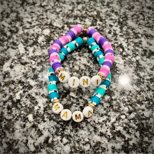 Clay Bead Bracelet Sets - Image 2
